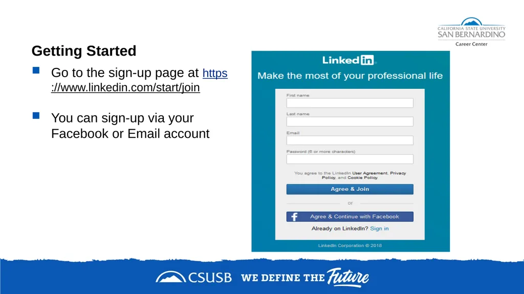 NETWORKING & DEVELOPING YOUR LinkedIn PROFILE - slide 12 of 34