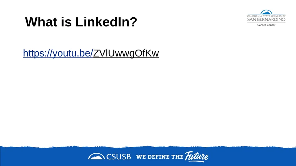 NETWORKING & DEVELOPING YOUR LinkedIn PROFILE - slide 8 of 34