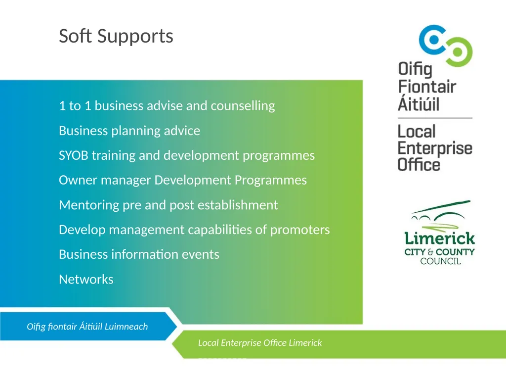 LOCAL ENTERPRISE OFFICE LIMERICK Public - slide 9 of 10