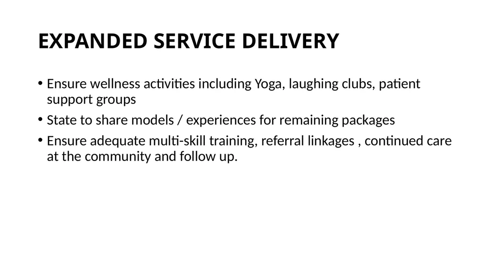 Ayushman bharat – health and wellness centres - slide 22 of 27