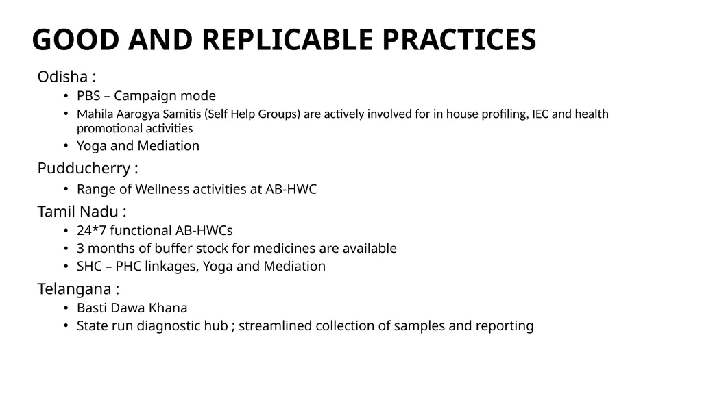Ayushman bharat – health and wellness centres - slide 8 of 27