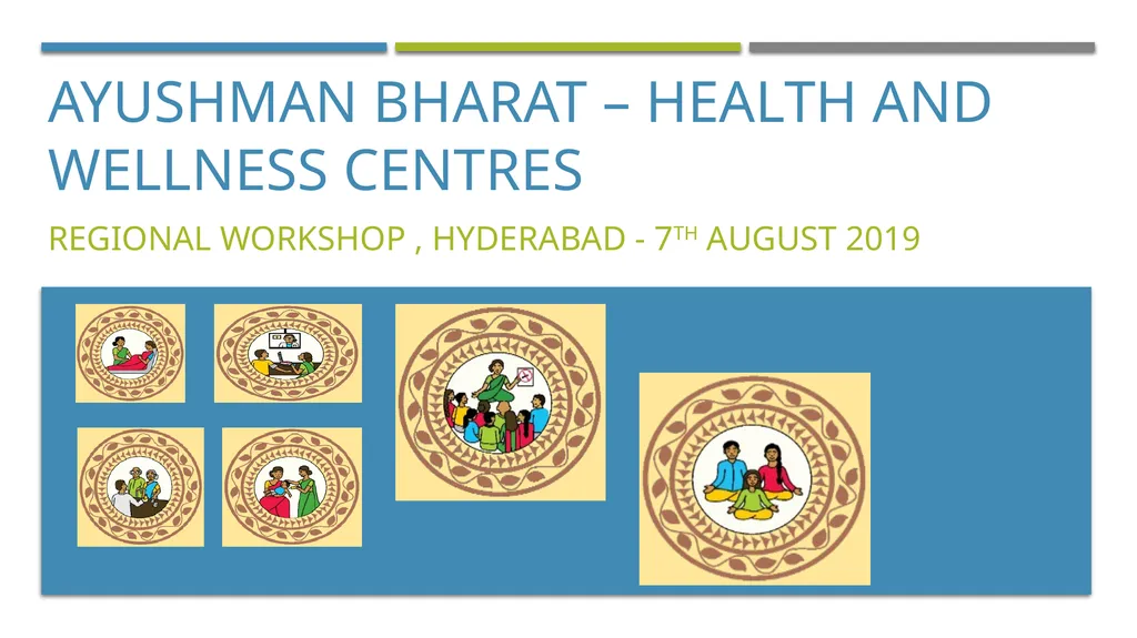 Ayushman bharat – health and wellness centres