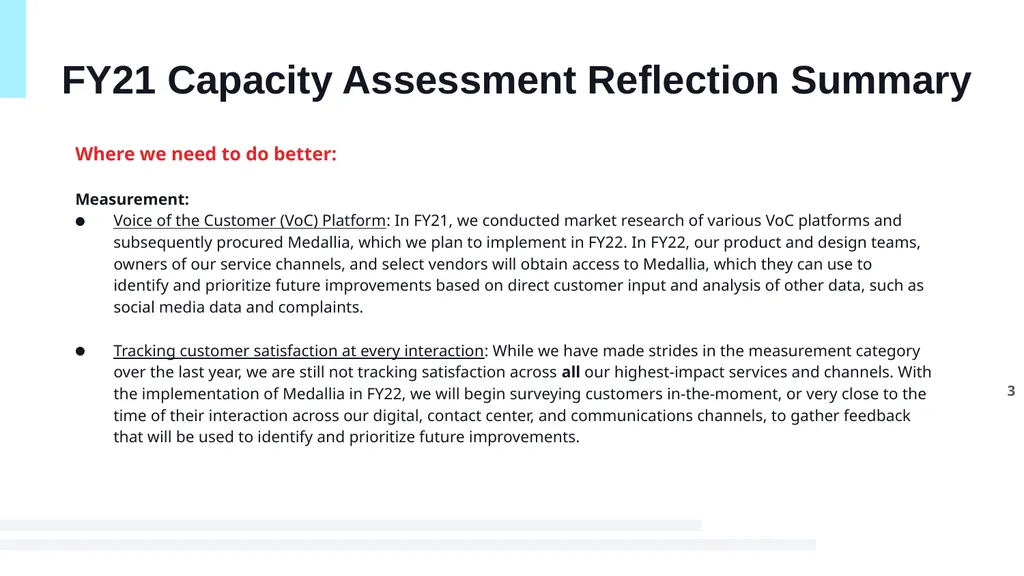 FY23 CX Action Plan Federal Student Aid U.S. - slide 3 of 19
