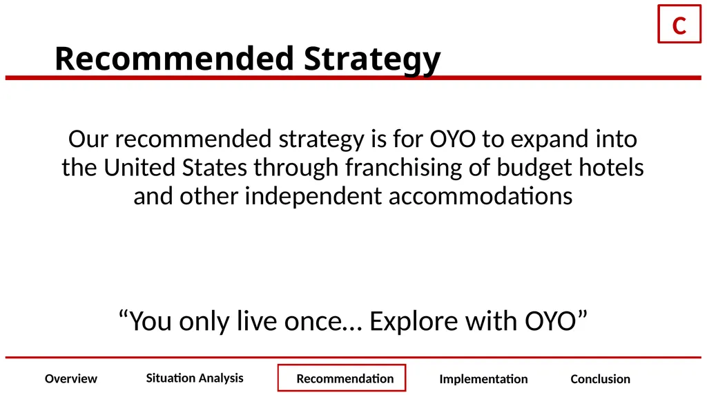 OYO Presented to: Jakayla Michel Presented by: - slide 26 of 51