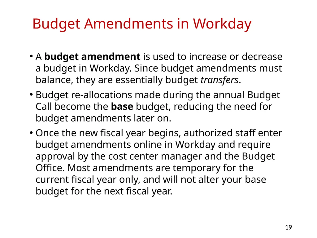 Budgeting at Montclair State University Overview - slide 19 of 21