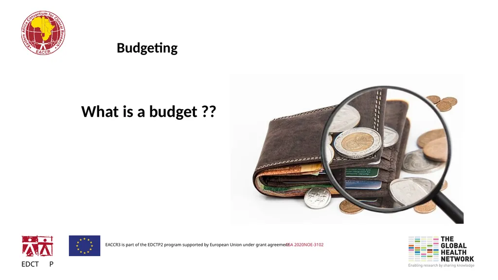 Budgeting and Funding for Research What funders - slide 3 of 21