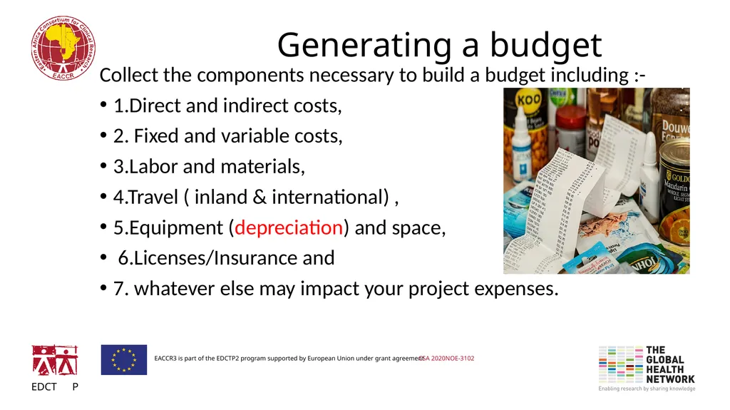 Budgeting and Funding for Research What funders - slide 16 of 21