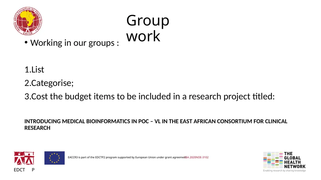 Budgeting and Funding for Research What funders - slide 20 of 21