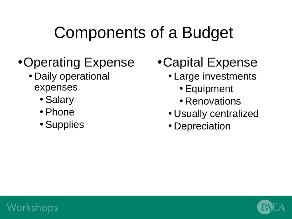 Financial Management and Budgeting Sandra Banas - slide 13 of 38
