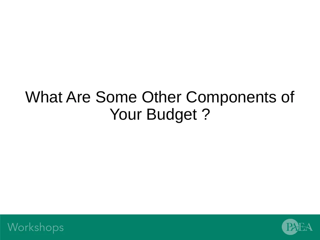 Financial Management and Budgeting Sandra Banas - slide 14 of 38