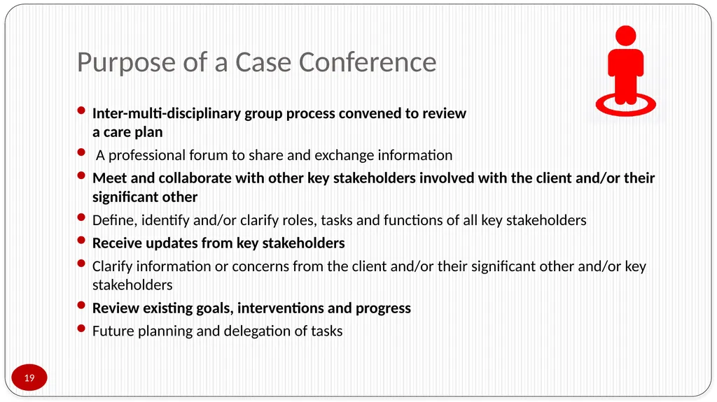 Presented by Lorraine Poulos Professionalising - slide 19 of 24