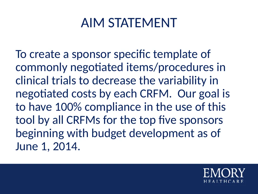Consistency in OCR Budgeting Based on Historical - slide 6 of 20