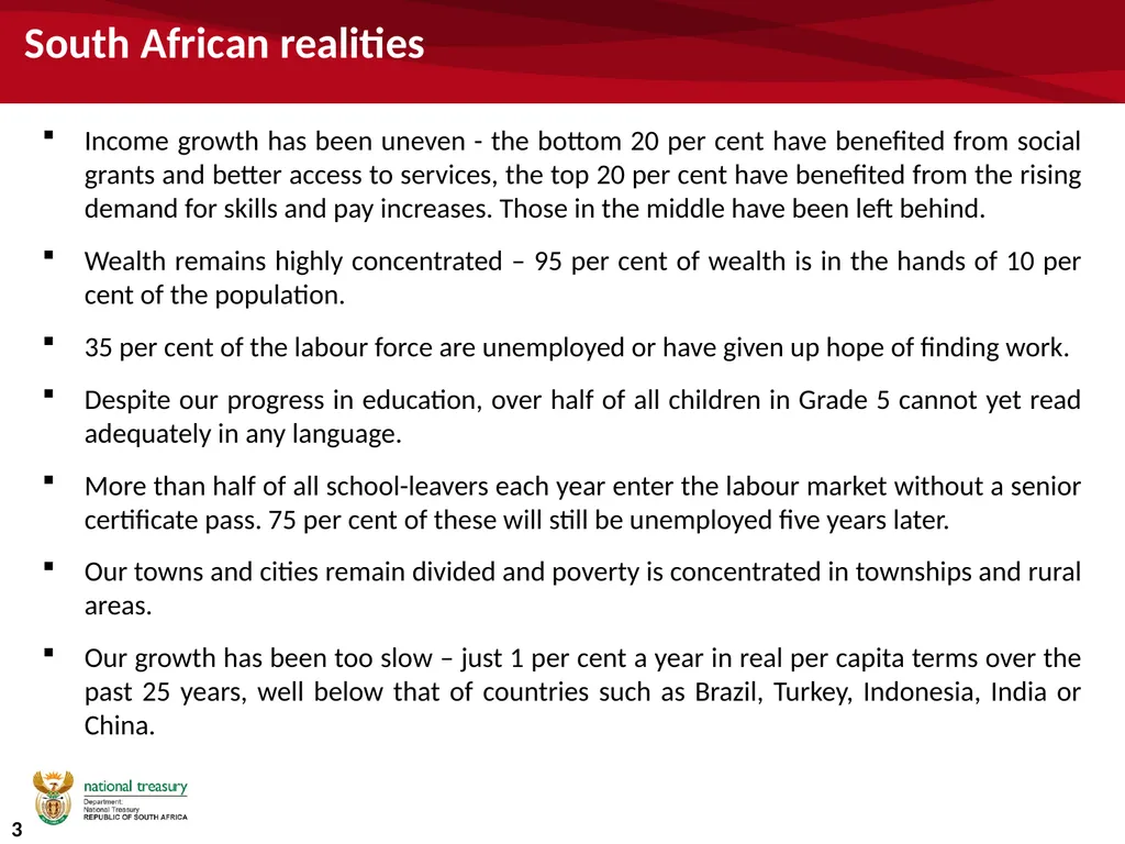 University funding and the budget Commission of - slide 3 of 24