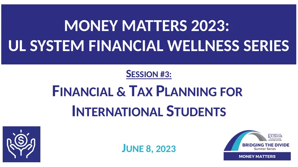 MONEY MATTERS 2023: UL SYSTEM FINANCIAL WELLNESS