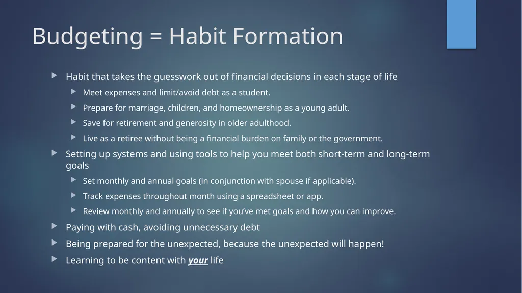 Personal Budgeting Have you ever said to yourself… - slide 3 of 14