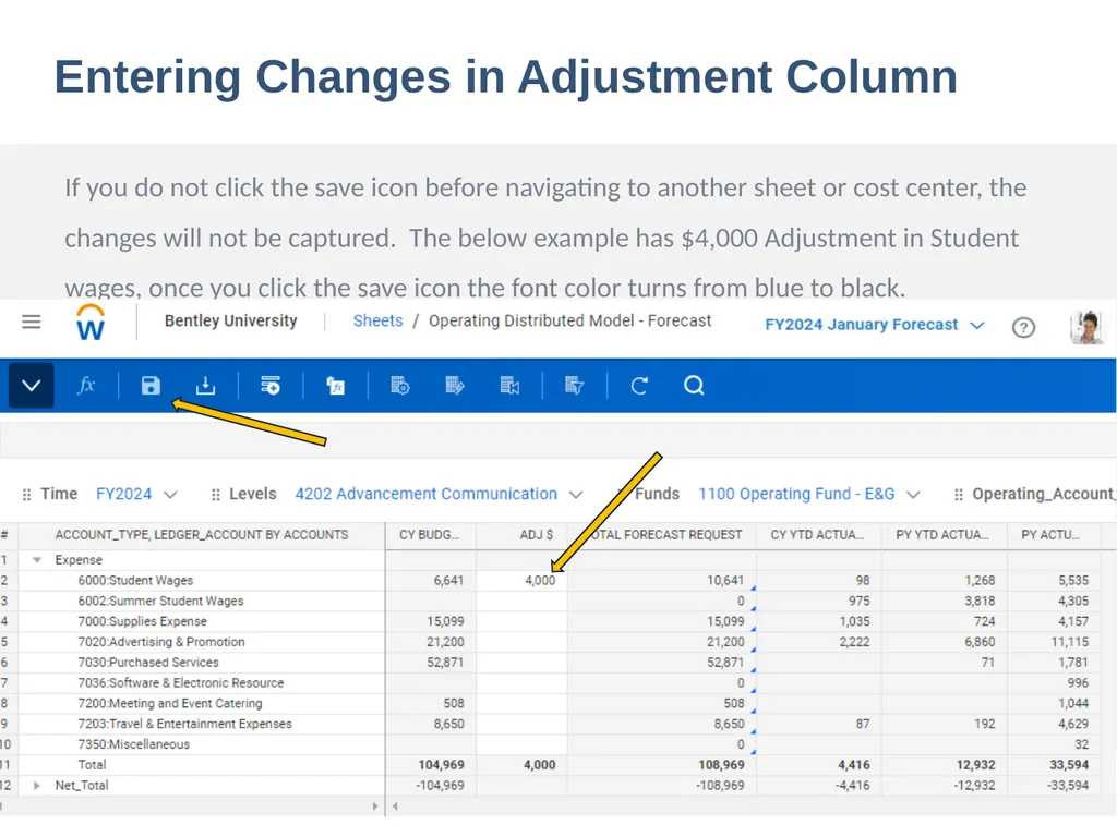 Workday Adaptive Training (Budgeting and - slide 12 of 26