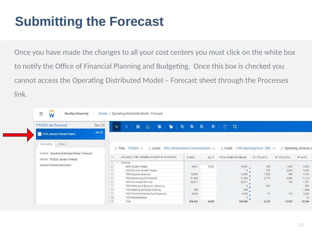 Workday Adaptive Training (Budgeting and - slide 13 of 26