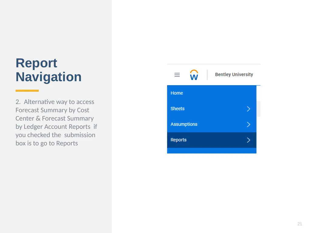Workday Adaptive Training (Budgeting and - slide 21 of 26