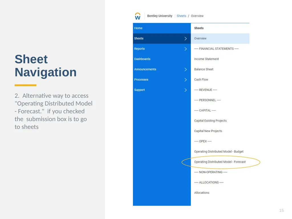 Workday Adaptive Training (Budgeting and - slide 15 of 26