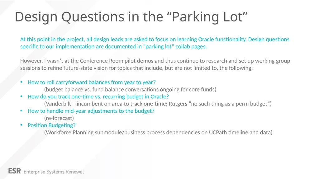 Budget and Planning Update Amanda Buss March 2019 - slide 14 of 15