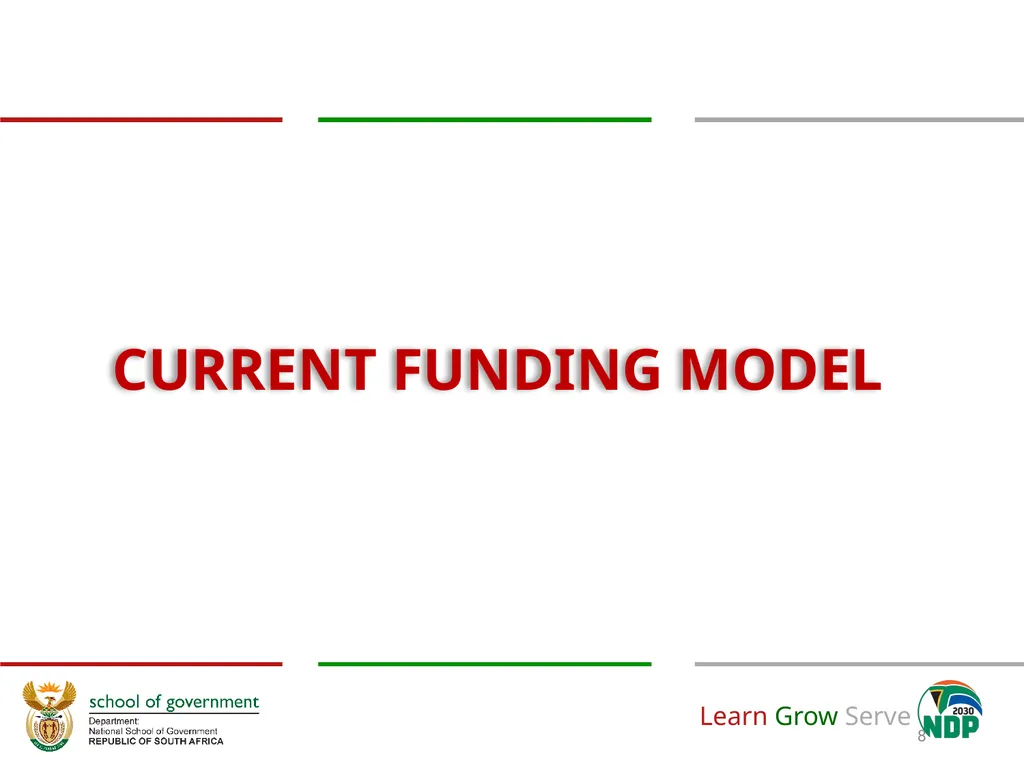 Revision of the National School of Government - slide 8 of 20