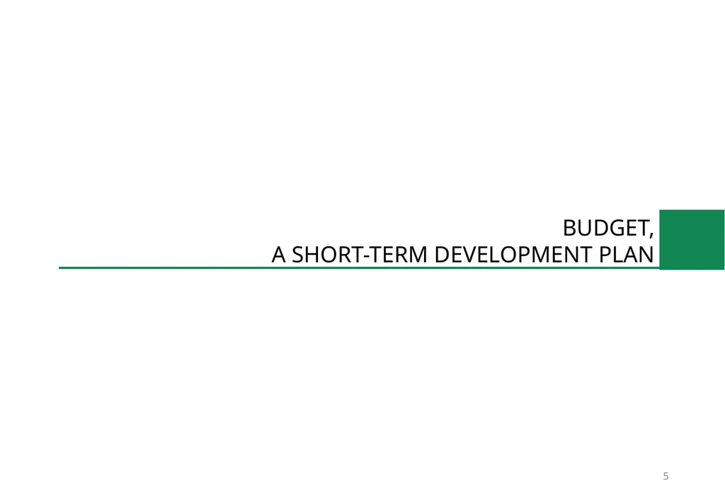 0 EFFECTIVE BUDGETING: TRANSLATING YOUR - slide 5 of 31