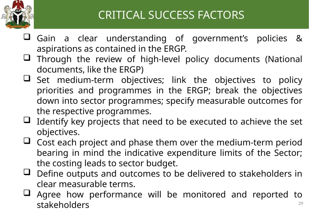 0 EFFECTIVE BUDGETING: TRANSLATING YOUR - slide 29 of 31