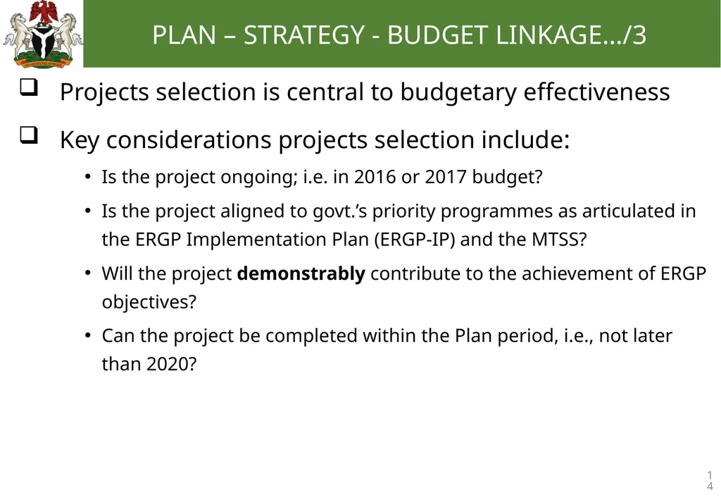 0 EFFECTIVE BUDGETING: TRANSLATING YOUR - slide 14 of 31