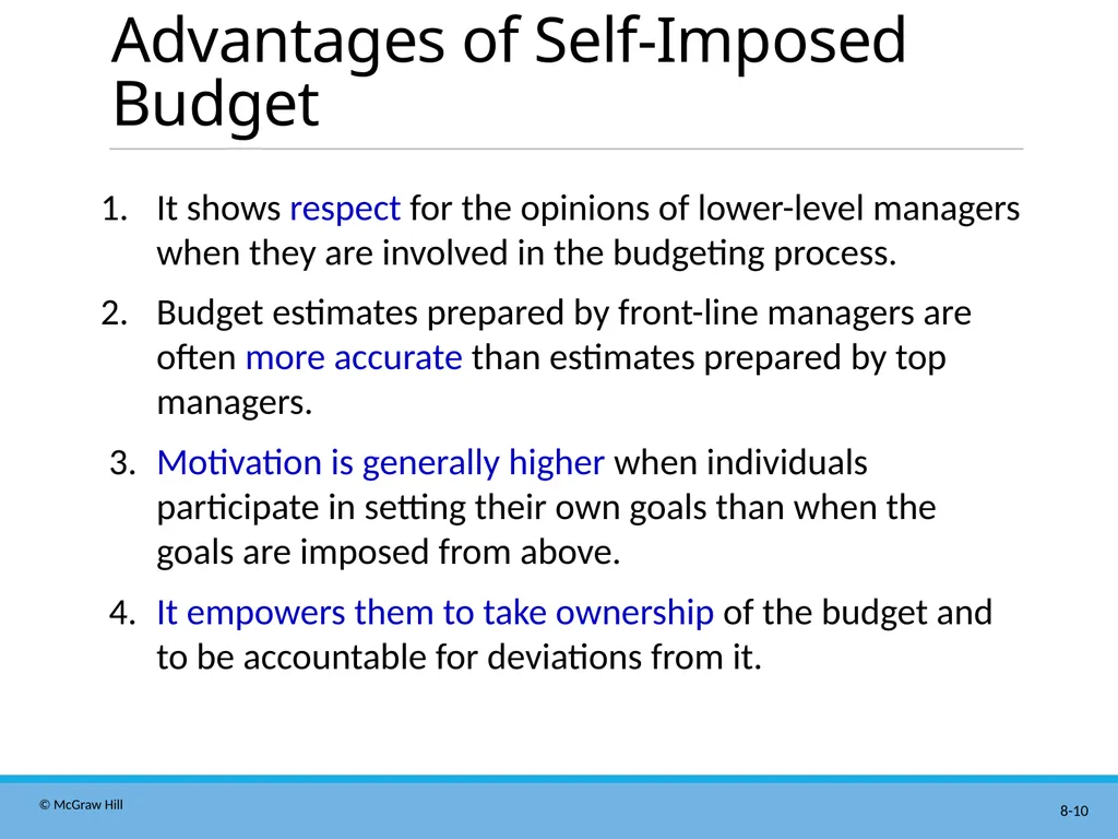 Master Budgeting Chapter 8 Managerial Accounting - slide 10 of 90