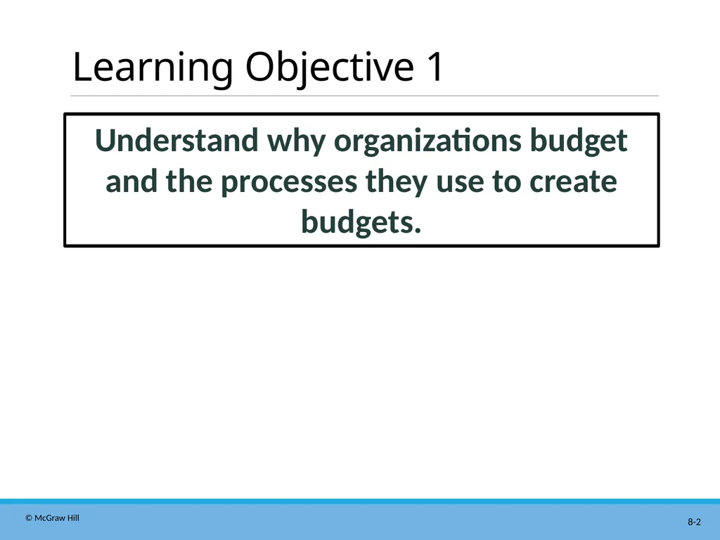 Master Budgeting Chapter 8 Managerial Accounting - slide 2 of 90