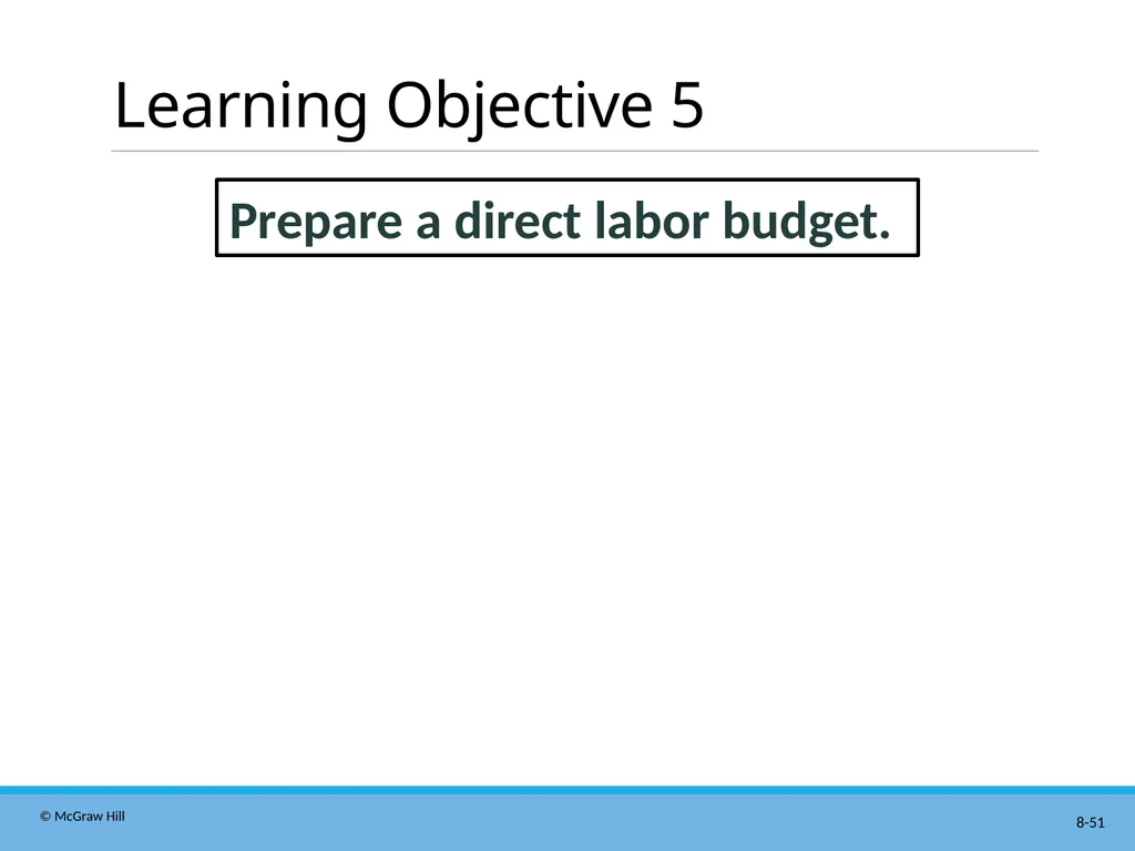 Master Budgeting Chapter 8 Managerial Accounting - slide 51 of 90