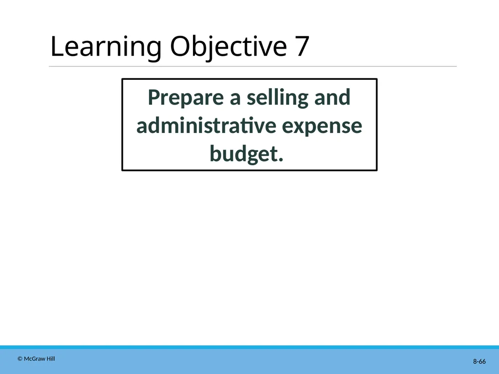 Master Budgeting Chapter 8 Managerial Accounting - slide 66 of 90