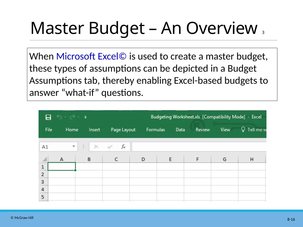 Master Budgeting Chapter 8 Managerial Accounting - slide 16 of 90