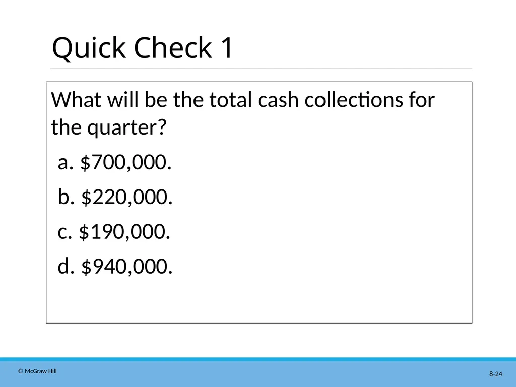 Master Budgeting Chapter 8 Managerial Accounting - slide 24 of 90