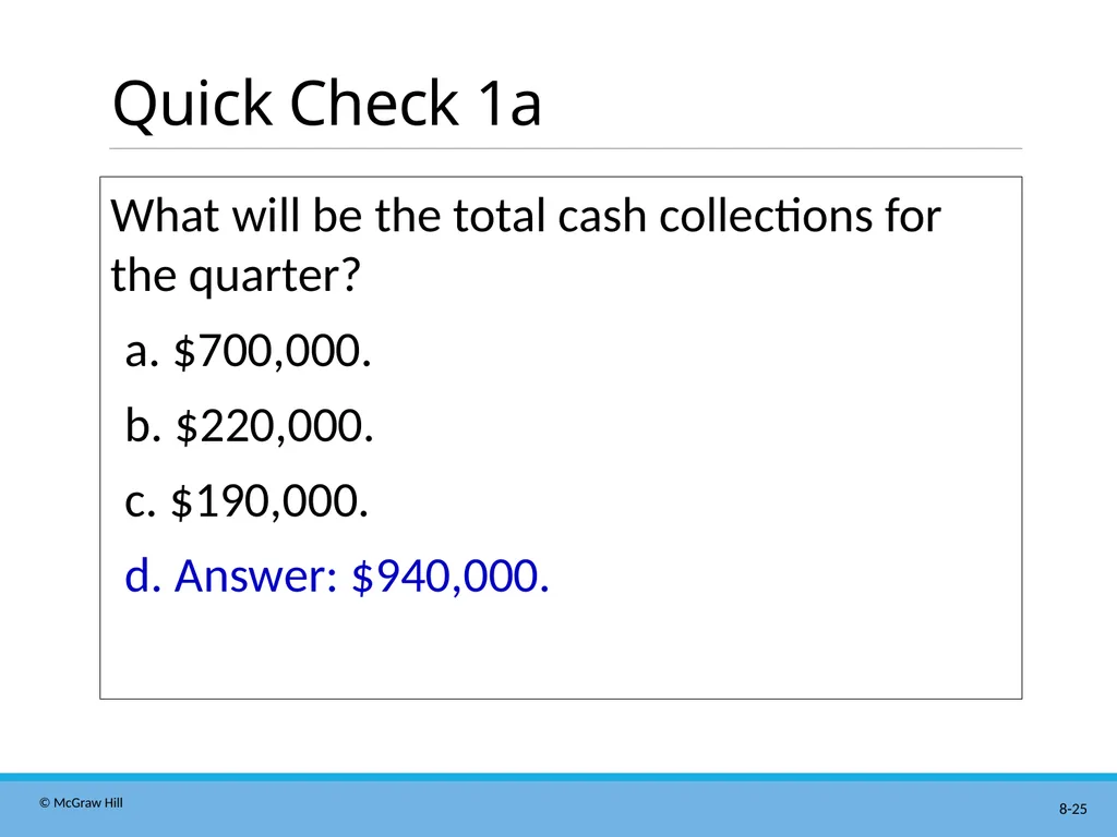 Master Budgeting Chapter 8 Managerial Accounting - slide 25 of 90