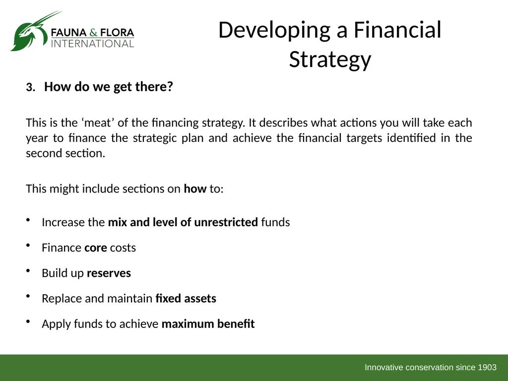 Financial Sustainability Workshop 2013 Day 1 Based - slide 8 of 41