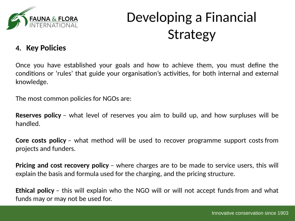 Financial Sustainability Workshop 2013 Day 1 Based - slide 9 of 41