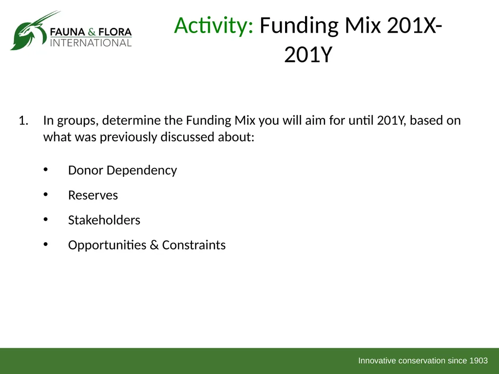 Financial Sustainability Workshop 2013 Day 1 Based - slide 35 of 41