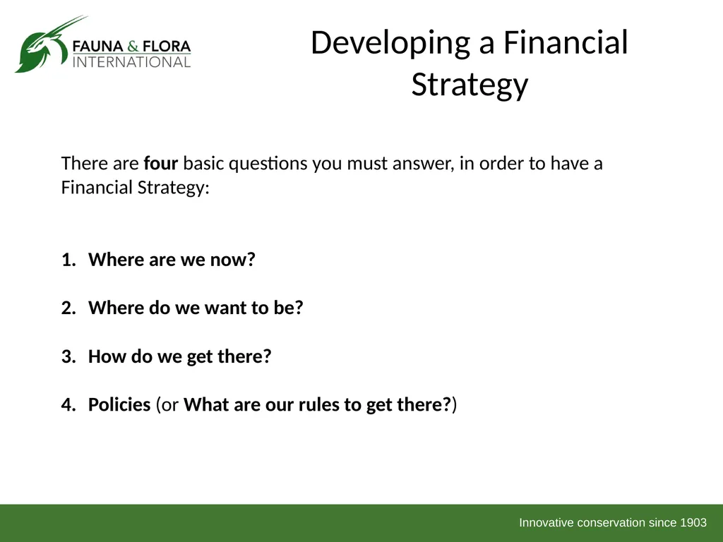 Financial Sustainability Workshop 2013 Day 1 Based - slide 5 of 41