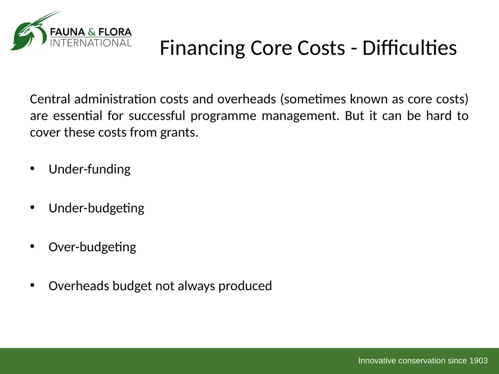 Financial Sustainability Workshop 2013 Day 1 Based - slide 31 of 41