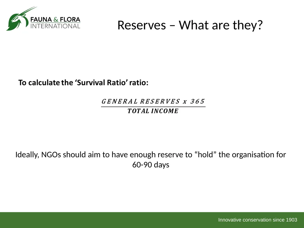 Financial Sustainability Workshop 2013 Day 1 Based - slide 27 of 41