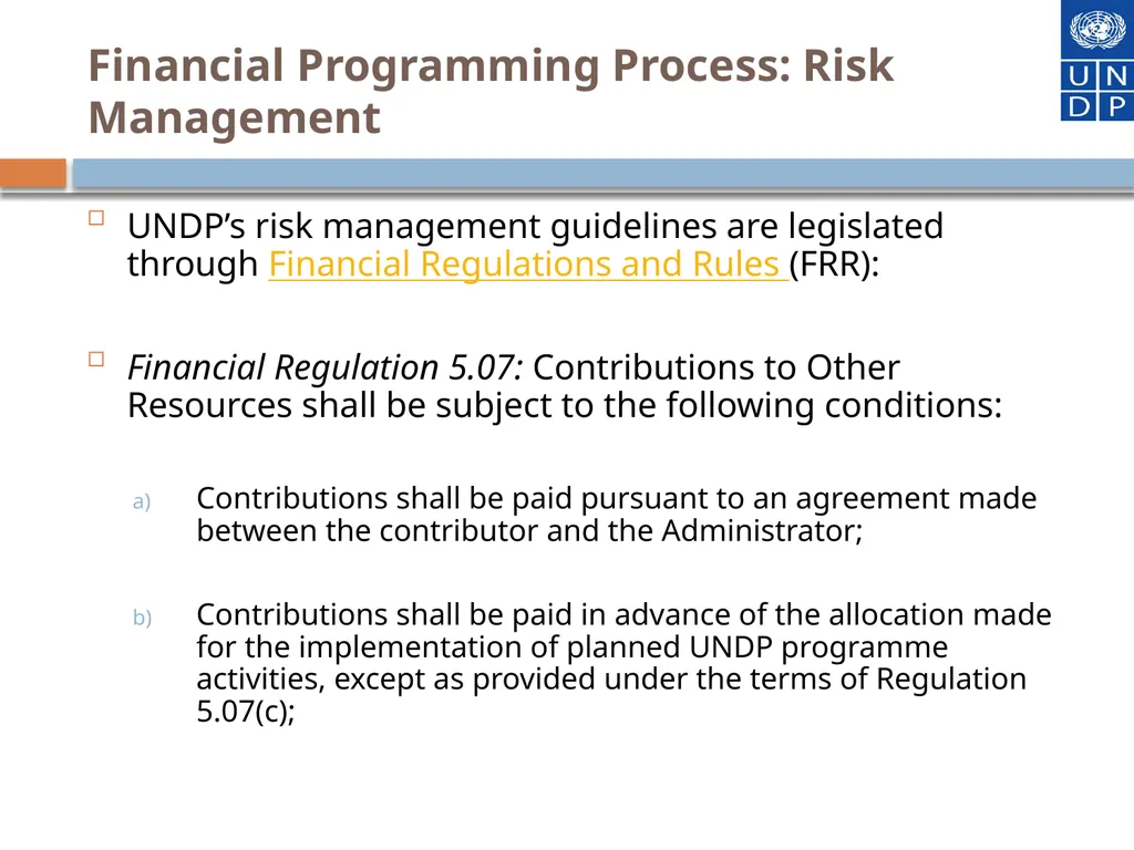 Financial Programme Management at the speed of - slide 38 of 44