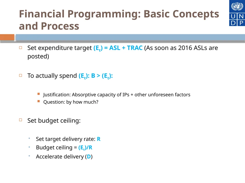 Financial Programme Management at the speed of - slide 27 of 44