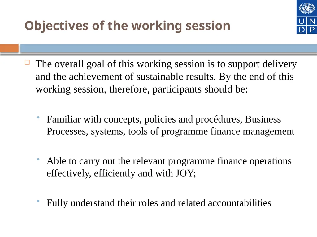 Financial Programme Management at the speed of - slide 2 of 44