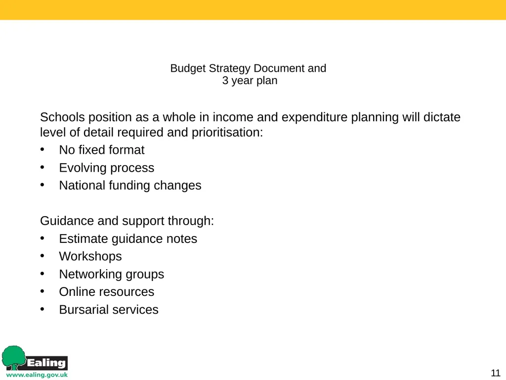 Strategic Budget Planning 1 March 2017 Schools - slide 12 of 52
