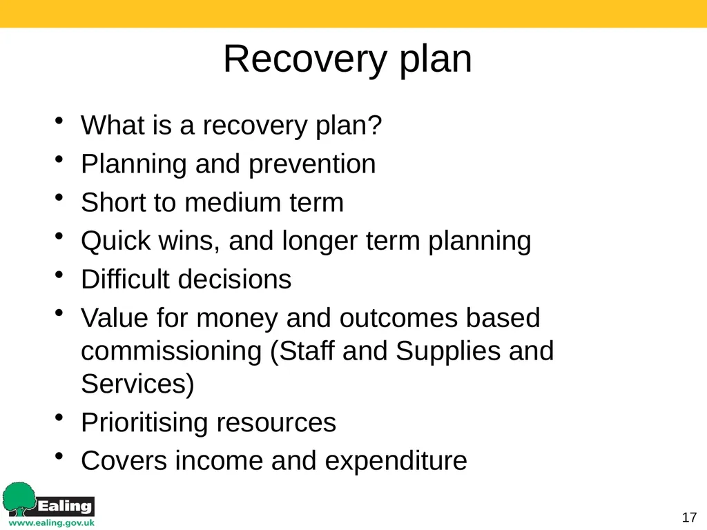Strategic Budget Planning 1 March 2017 Schools - slide 17 of 52