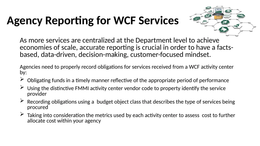 Working Capital Fund Jorge Rivera, WCF Director - slide 10 of 11
