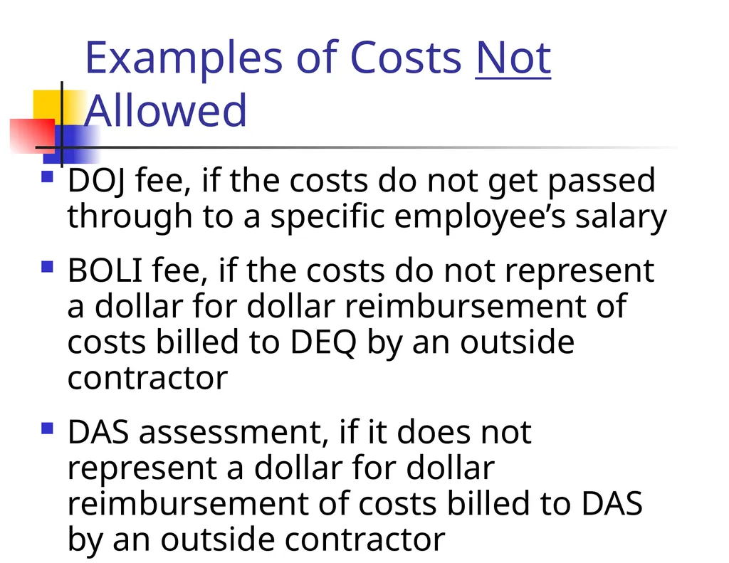 Allowable Costs: Related Parties Long-term Debt - slide 4 of 6