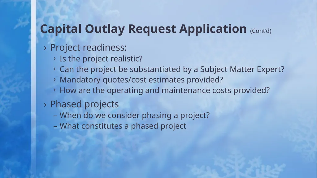 Capital Outlay Presented by: Rebecca Martinez, - slide 7 of 31