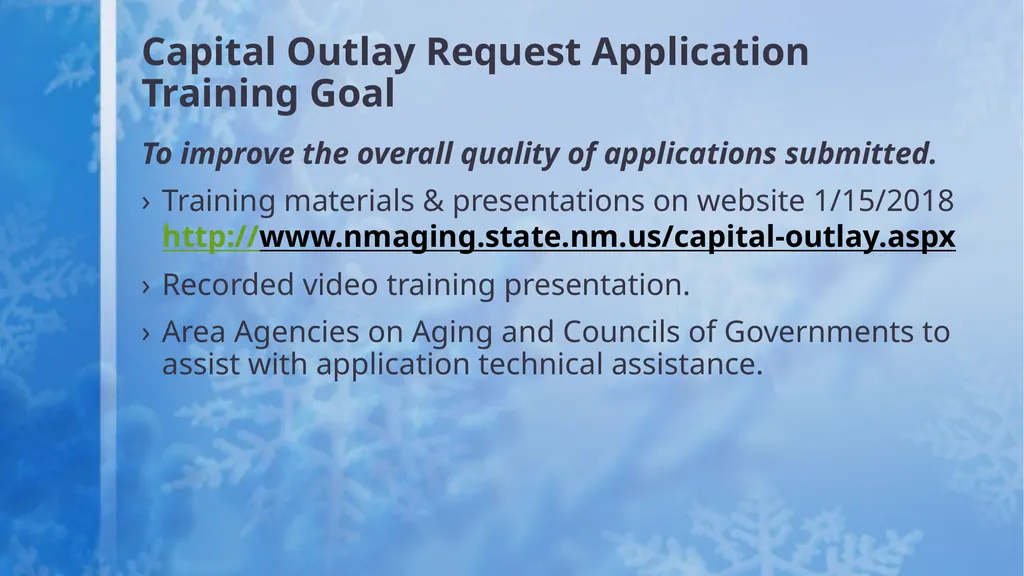 Capital Outlay Presented by: Rebecca Martinez, - slide 8 of 31